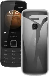 Elegant Soft Black TPU Phone Case - Durable and Stylish Back Cover for Nokia 225 4G (Clear)