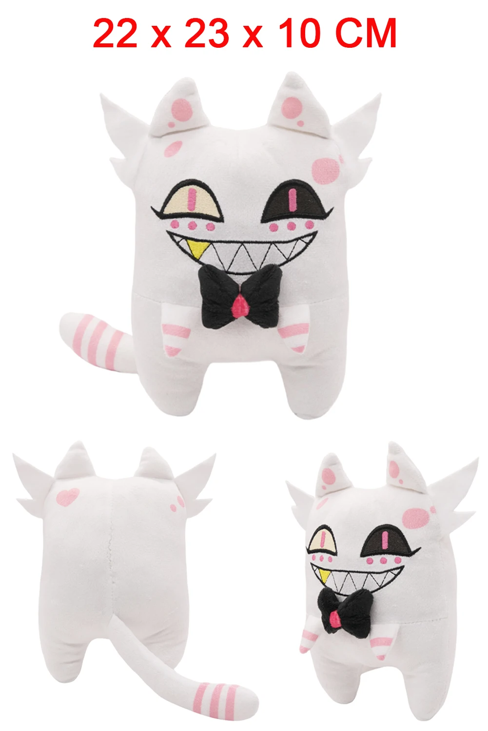 Angel Dust Cosplay Pink Cat Plush Plushies Cartoon Hell Inn