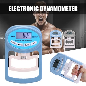 Digital Electronic Hand Gripper Dynamometer Grip Strength Measurement Meter Auto Hand Grip Power 0-120 KG Sports Hand trainer 1