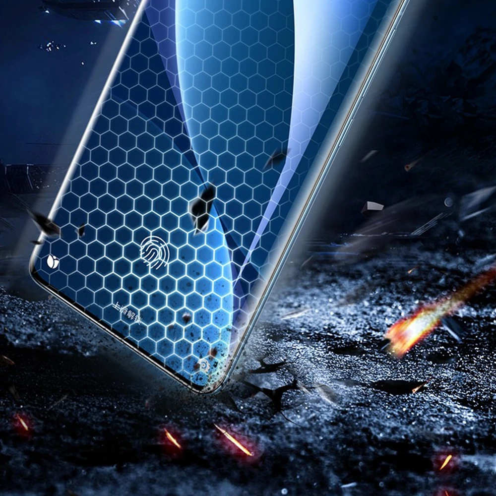 3D Curved Full Glue Tempered Glass Screen Protector with RSR UV Glass Technology