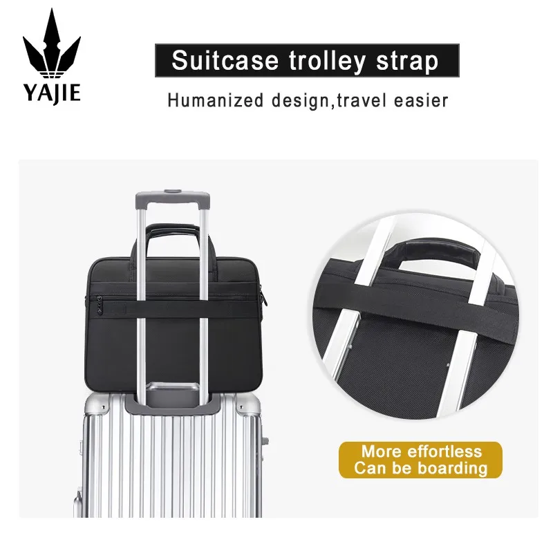 Large Capacity Briefcase Bag Men Business 15.6 inch 17 inch 19 Laptop Shoulder Bags Canvas Handbags Notebook leather briefcase canvas shoulder bag canvas briefcase