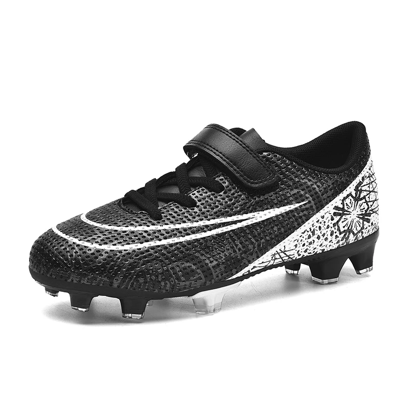 

Professional Children's Soccer Cleats Training Match Men Soccer Boot Grass Non Slip Soft Ankle Women Soccer Shoes