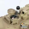 German Leopard2A7 Tongde 1/16 RC Tank Infrared Battle BB Tanks Model Electric Tank Barrel Recoil Smoking Light Sound Toy TH23299 6