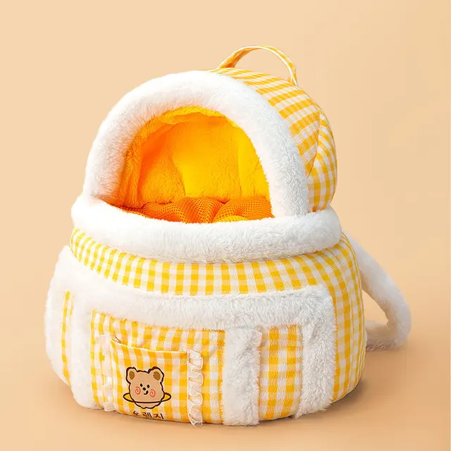 New Pet Carrier Bag Extra Large Capacity Chest Backpack Dog Cat Outdoor Double Shoulder Bag Reindeer Snuggling Hand Pets Bags 5