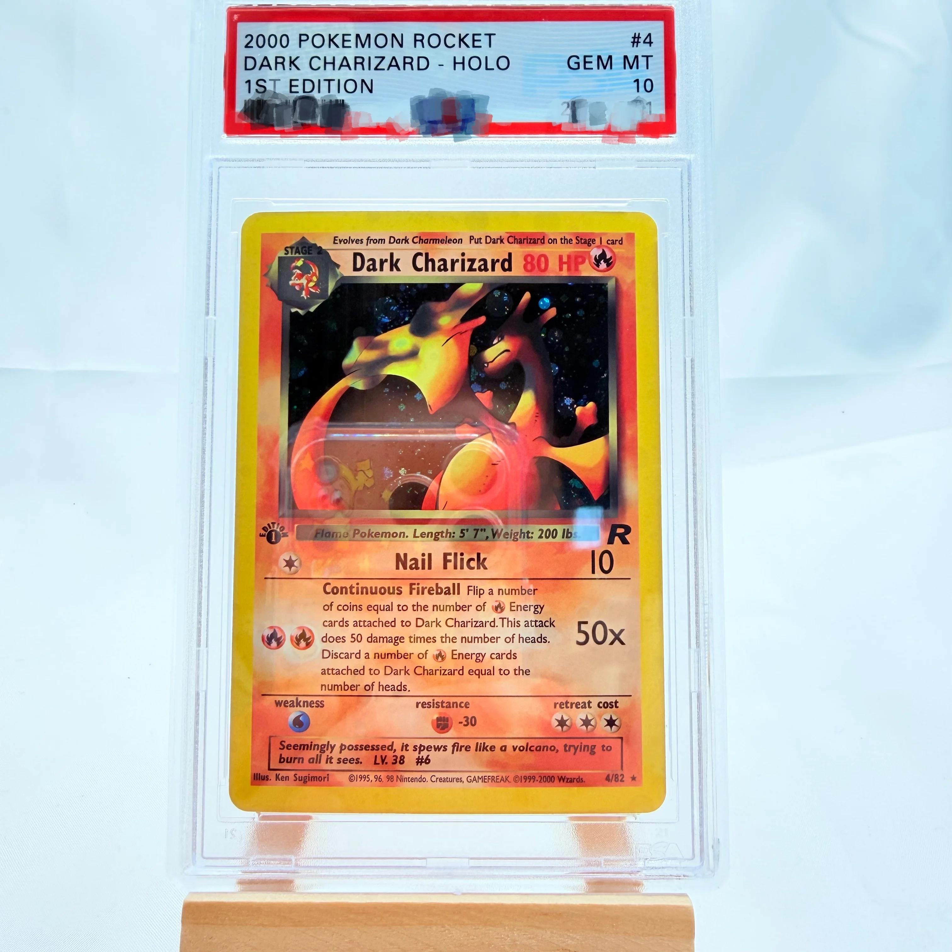 DIY PTCG Rating Card 2000 ROCKET DARK CHARIZARD - HOLO 1ST EDITION 4/82 Collection Card Copy 10Points Rating Card Anime Game - AliExpress 26 DIY PTCG Rating Card 2000 ROCKET DARK CHARIZARD - HOLO 1ST EDITION 4/82 Collection Card Copy 10Points Rating Card Anime Game - AliExpress 26
