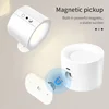 Cordless Led Wall Lamp Rechargeable Night Light with Remote Control Double Sides Lighting Rotatable Dimmable Bedroom Table Lamp 4