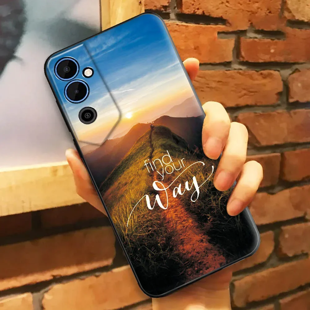 Marble TPU Soft Silicone Phone Case for Tecno Pova Neo Series
