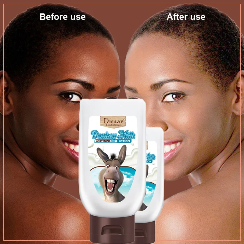 Donkey Milk Whitening Body Lotion Instant Whitening Bright Remove
