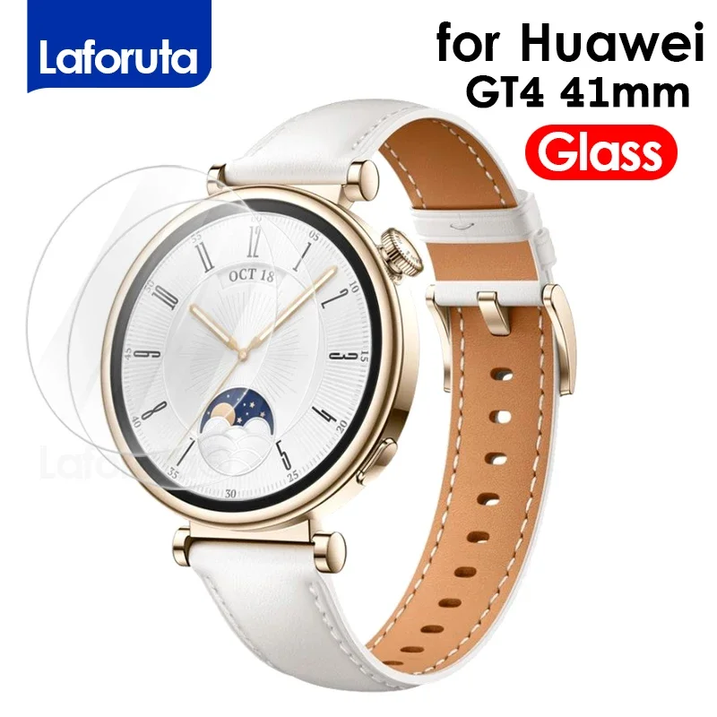 Защитное закаленное стекло для смарт-часов Huawei Watch GT 4 41 мм, 3 шт. гидрогелевая пленка для смарт часов huawei watch gt 3 46mm матовая не стекло защитная прозрачная