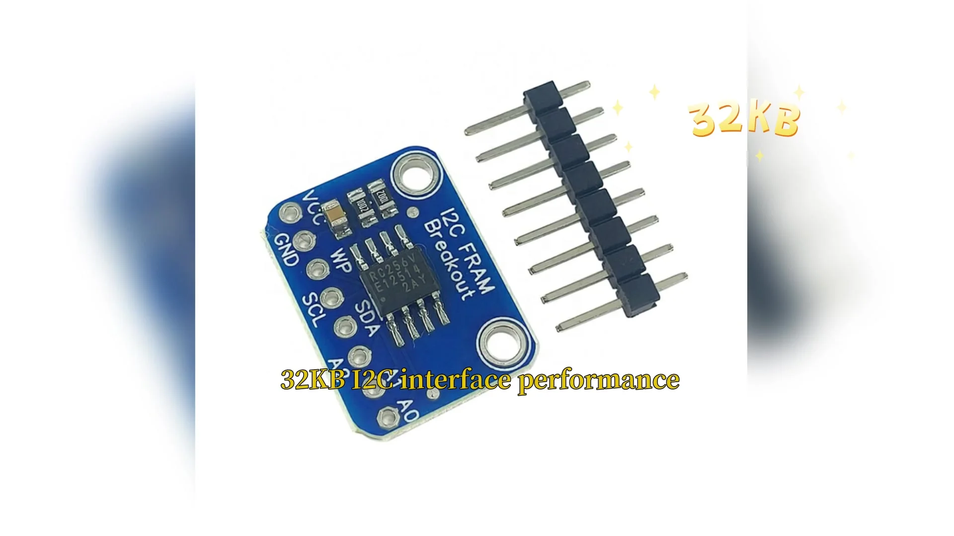 KGOTA Mb85rc256v Vcc/logic Fram Board Module Non-volatile Memory Ic Development Tools 32kb 2 7 5 5v For Iot Sensor Portable Wearable Device