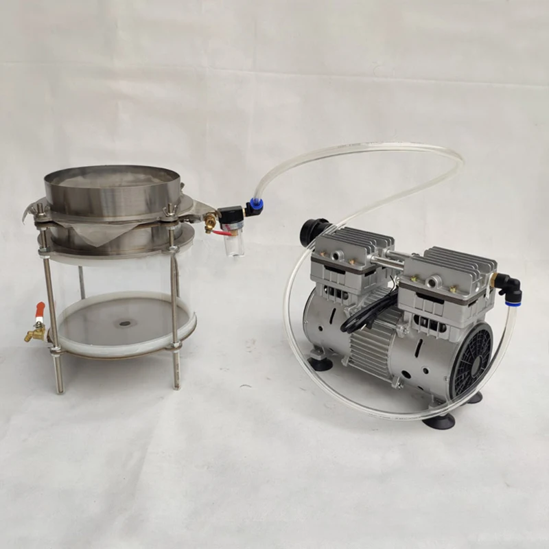 Oil Filter Press Machine 750W Peanut Sesame Canola Automatic Separator Rapeseed Edible Vacuum Hot Cold Filtration Equipment 2