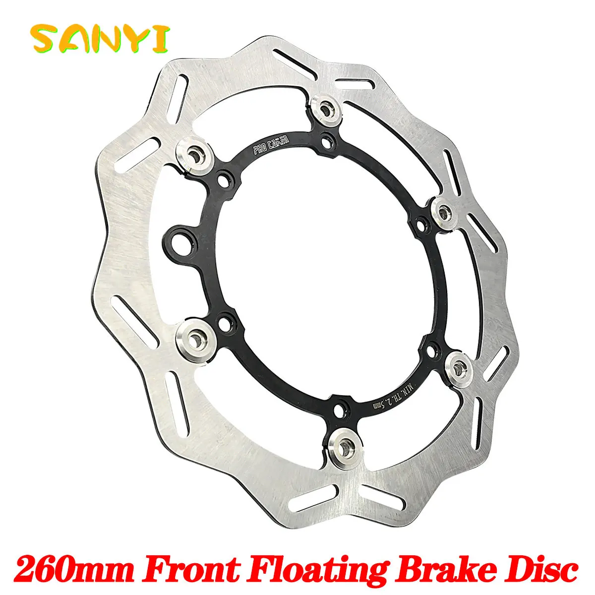 

260mm Front Brake Disc Wave Floating For KTM 125 200 250 350 400 450 500 XC XCF XCW SX SXF EXC EXCF TPi Six Days 1994-2023