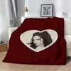 Singer Lana Del Rey Poster Printed Blanket Picnic Blankets Warm Blanket Soft and Comfortable Blanket Home Travel Birthday Gift 6