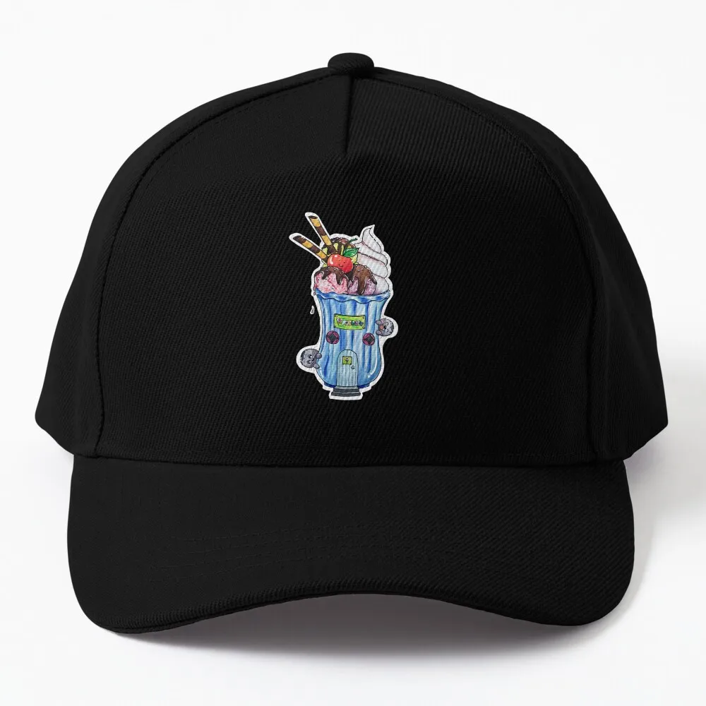

Seals playing at Ice Cream Factory Baseball Cap funny hat Cosplay Boy Child Hat Women's