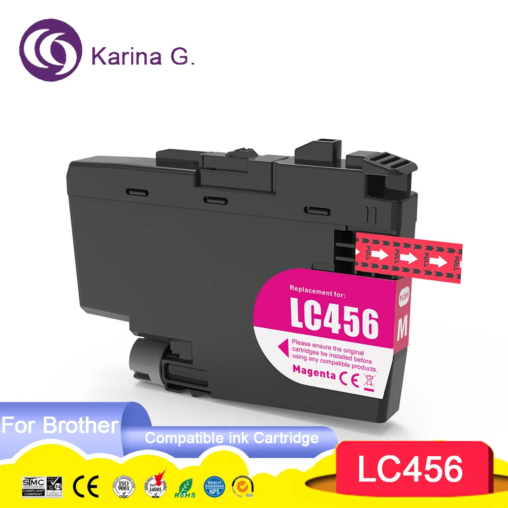 Standard capacity LC456 LC 456 Premium Color Compatible Printer Ink Cartridge fo