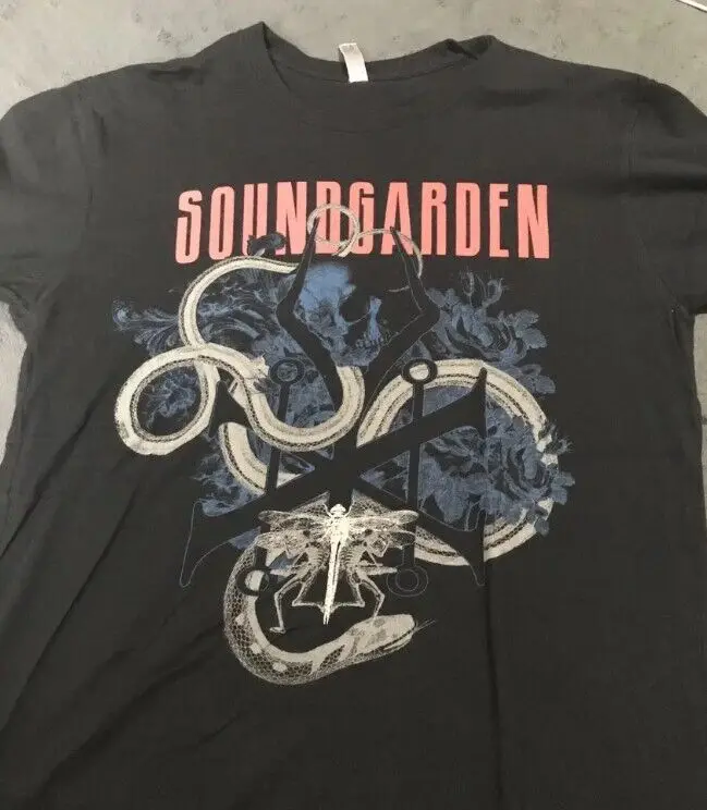

Soundgarden Tour 2017, новая футболка в стиле ретро TE1797