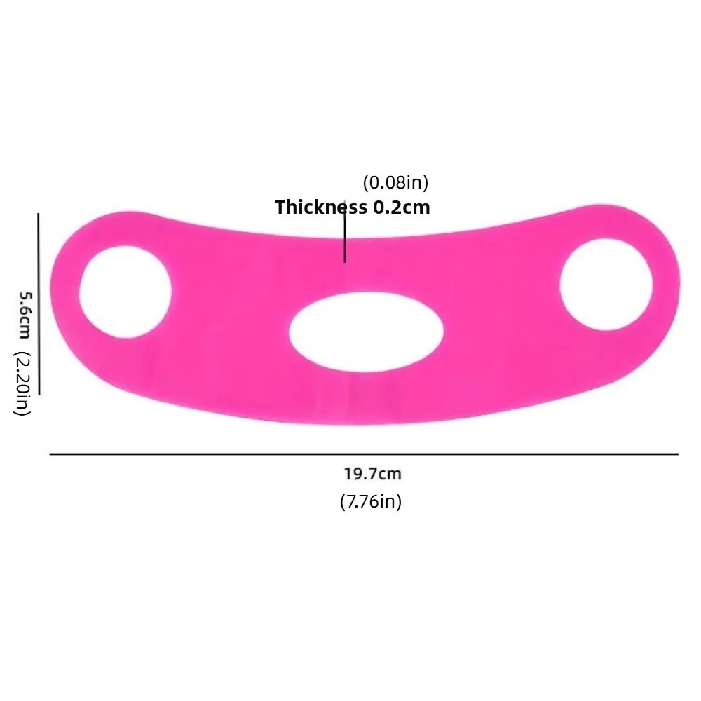 Skin Care Tool Silicone Face Strap Belt Mask Anti-Wrinkle Lift Up Lift Oval Mask Sculpting Elasticity Face Slimming Strap Neck