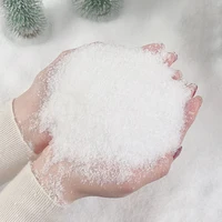 30G Simulation Snowflak Miniature Coarse/Fine Snow Powder Model Christmas/Building Sand Table Scene Layout Materials Diorama Kit 1