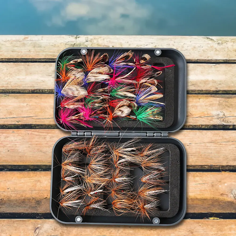 Fly Fishing Lures with Box 2
