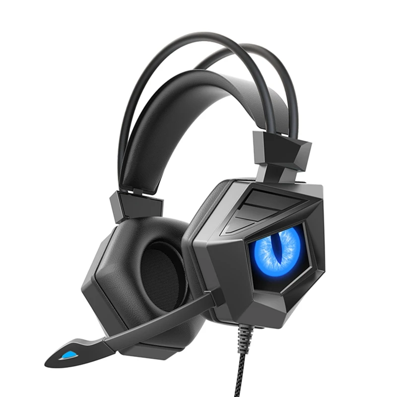 ABGZ-Wired Gaming Headset With Microphone For PS4 PS5 Switch PC Computer Laptop Headphone