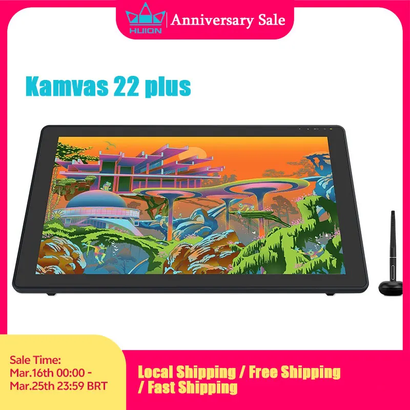 Tablette Graphique Huion Q11k V2 Améliorée Avec Stylet Sans Pile
