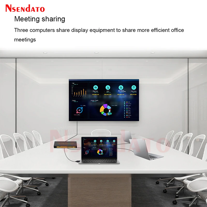 4K HDMI Swith Splitter 3x1 Toslink SPDIF 5.1 Digital 2CH R/L Analog HDMI Audio Extractor Support MHL ARC EDID Set For PS4 TV Box