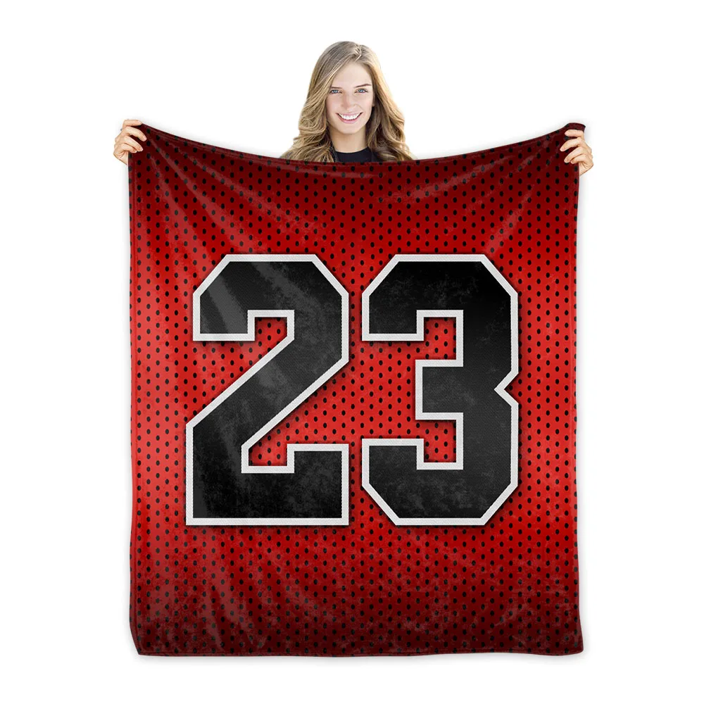 

AJ 23 Air Throw Blanket Sofa Cover Aesthetic Designer USA Basketball God Team Soft Microfiber Flannel Huggl For Bed Couch