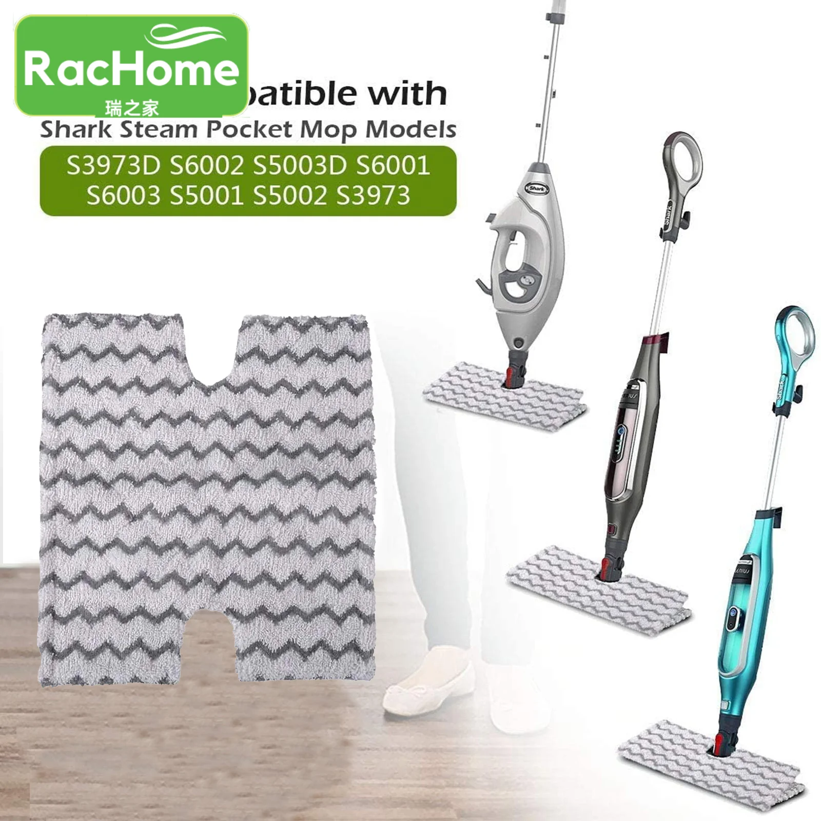 Replacement Mop Head Refill Replacement Steam Mop Head 1pcs Cleaning