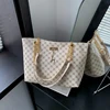 Luxury Soft Leather Tote Handbag for Women – Large Capacity Shoulder Bag with Accessories 1