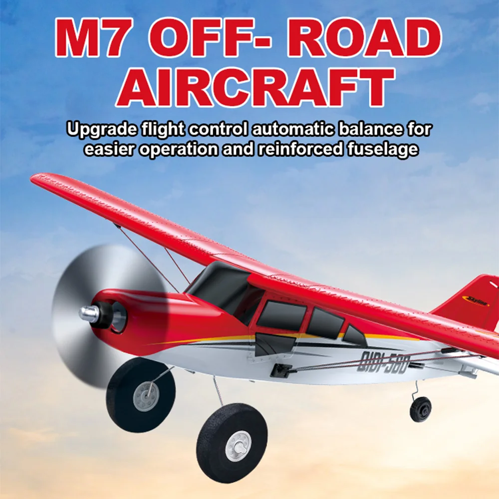 Avion RC Tout-terrain QIDI-560 M7 - Débutants Et Experts, Stable Et Résistant
