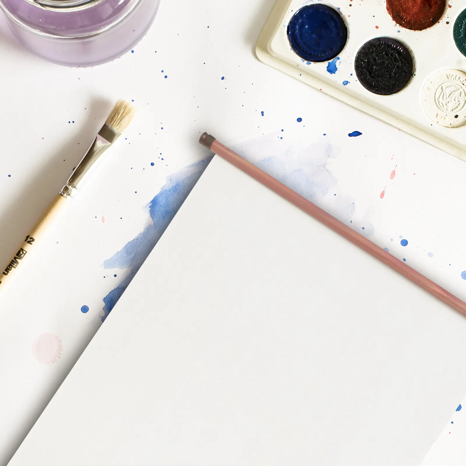 가정용 서예 물천 두꺼운 접이식 재사용 가능한 붓 서예 연습 매트