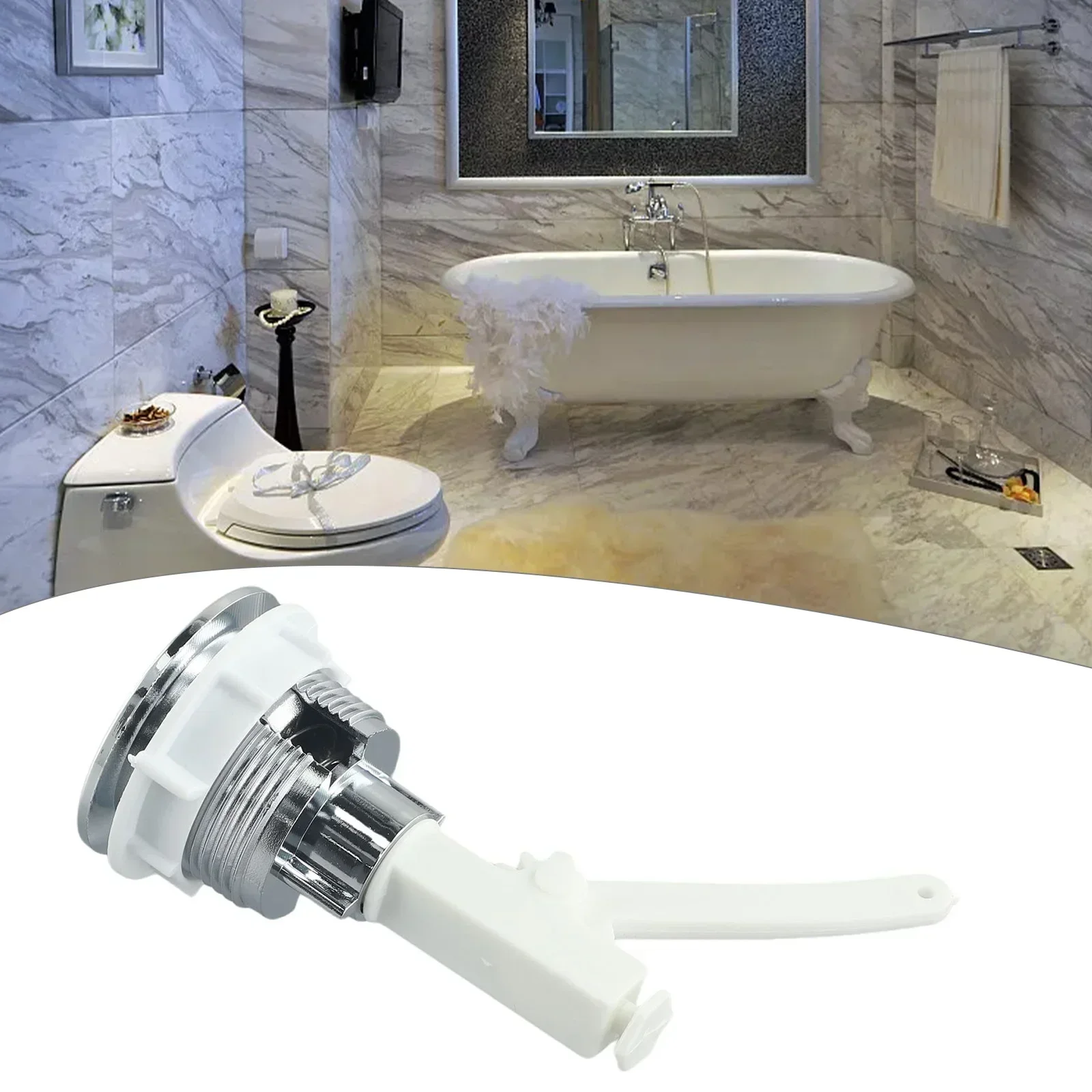 38mm Bathroom Toilet Push Button Single Double Flush Button Round Water Tank Cover Switch Bathroom Toilet Accessories push button switch toilet flush button
