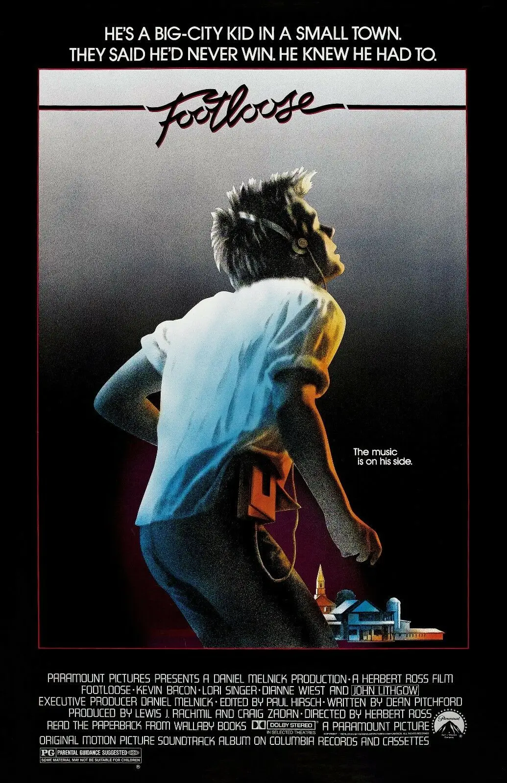

Footloose Movie Art Film Print Silk Poster Home Wall Decor