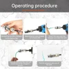 10-40mm Adjustable Electric Wire Stripper Cable Stripping Rotation Stripping Tool U-shaped Opening Wire Stripper 4