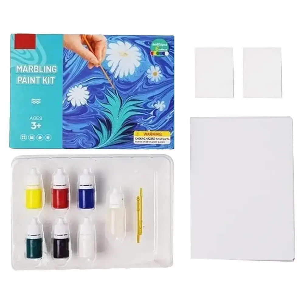 Water Marbling Paint Set Craft Supplies Marble Painting For Artist Creative  Presents Ideas Arts And Crafts For Girls Boys Tween