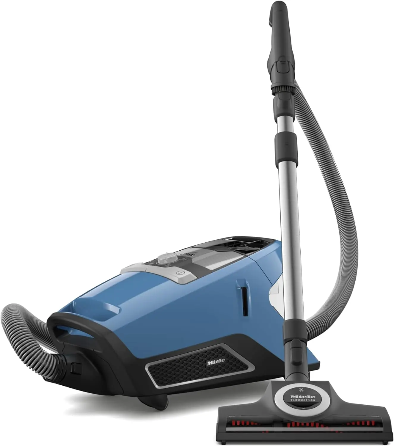 

Miele Blizzard CX1 Turbo Team Bagless Canister Vacuum, Tech Blue - Portable, Household