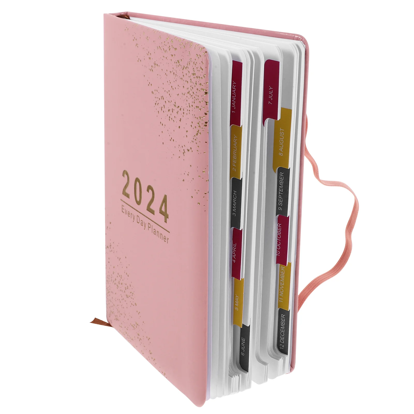 2024 Agenda Book Schedule Notebooks Daily Planner Monthly Notepad Students Yearly Dividers