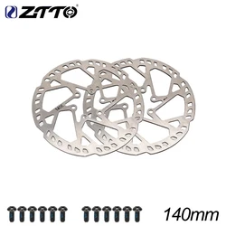 ZTTO Enhanced Stainless Steel MTB E-bike Disc Brake Rotor with 6-Bolt Hub Mount (2.3x140mm disc 2pcs)