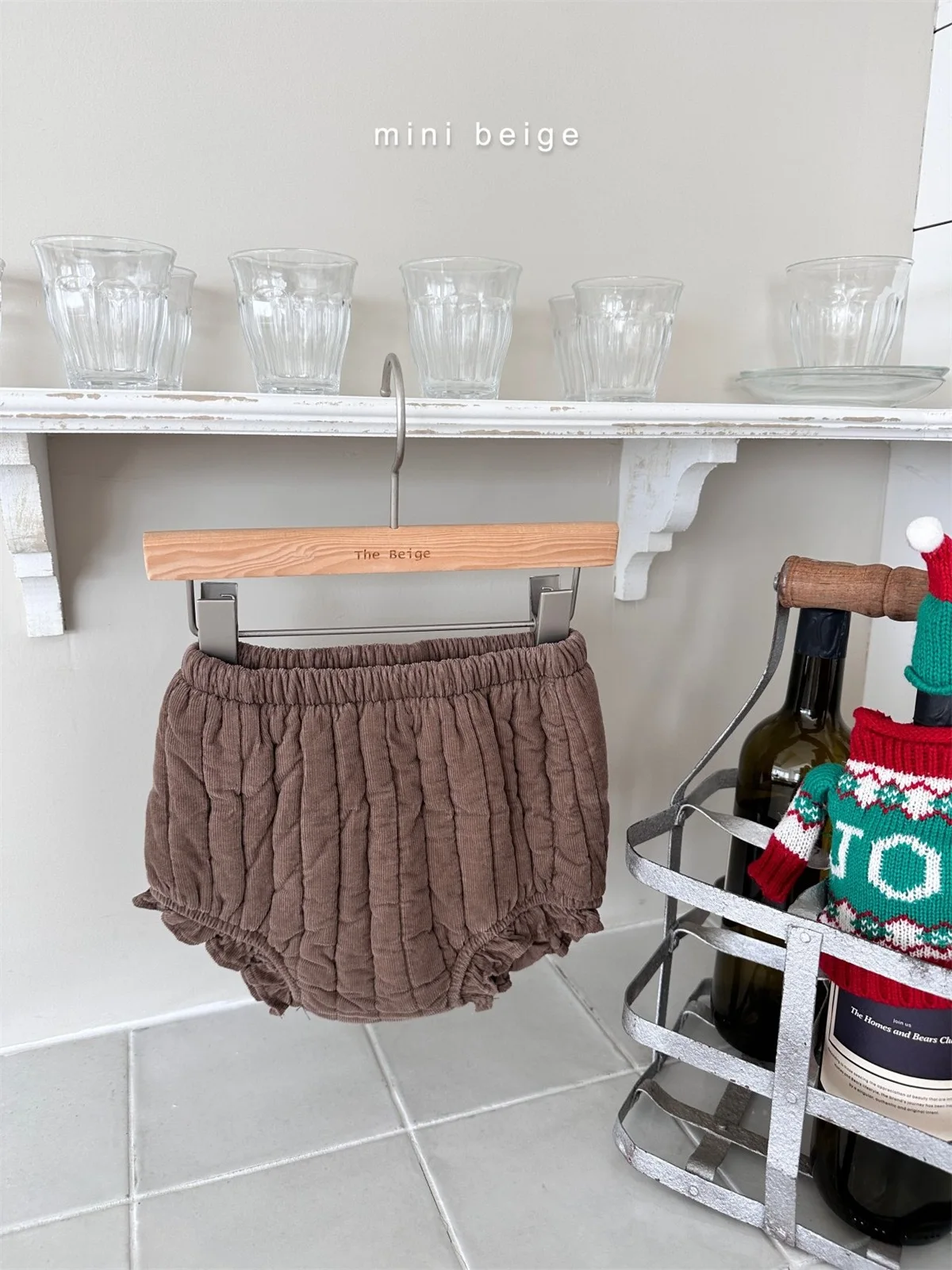 Winter New Baby Thicken Warm Shorts Infant Toddler Cotton Padded Pants Boys Girls Solid Casual Pp Shorts Children Clothes