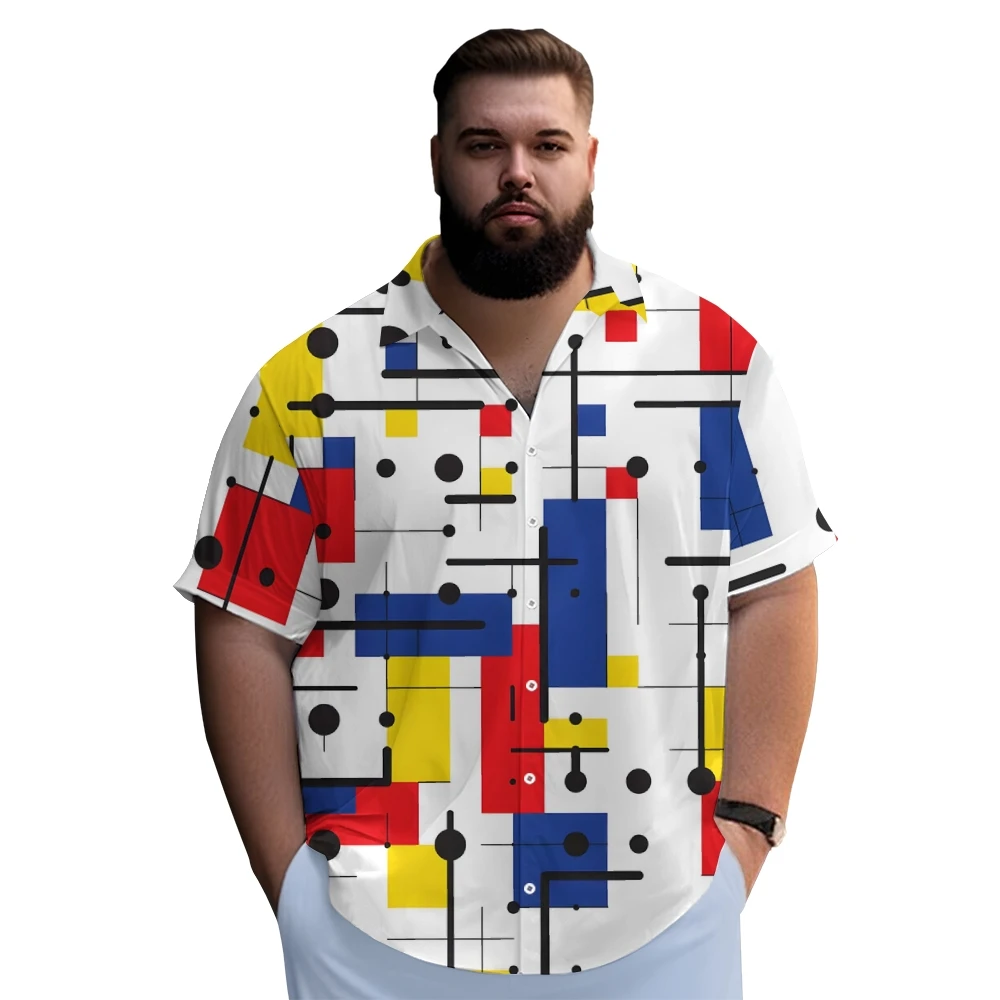 Hawaiian Men's Shirt 3d Printed Blouses Casual Harajuku Shirt Loose Breathable Oversized Fashion Shirts For Men Vintage Camisas 3