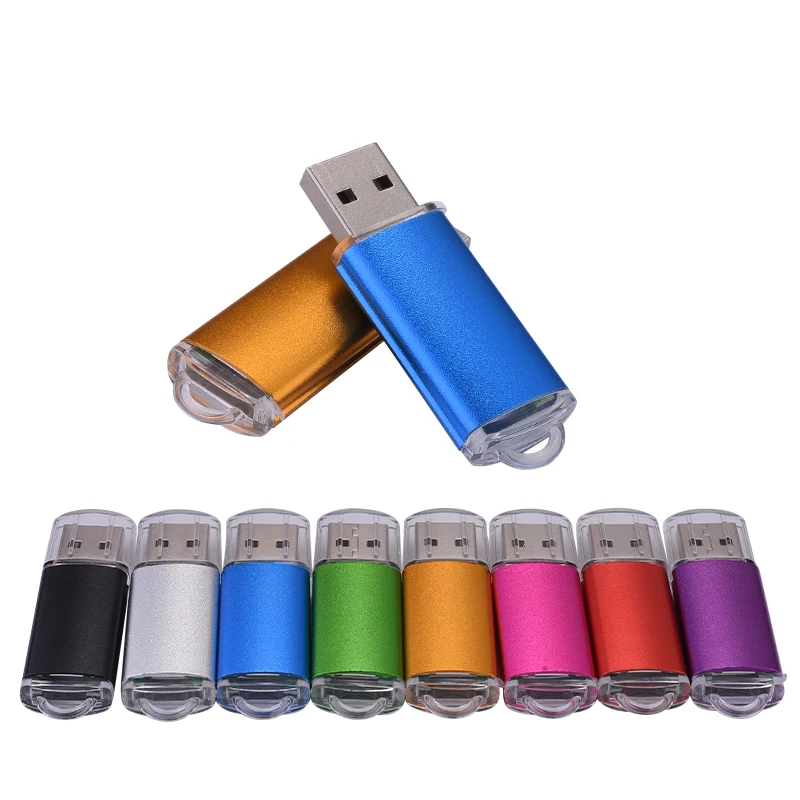 USB 2.0 플래시 드라이브 16G 32G 64G 펜 드라이브 펜드라이브 고속 플래시 디스크 메모리 스틱 드라이브(LED 표시기 포함)