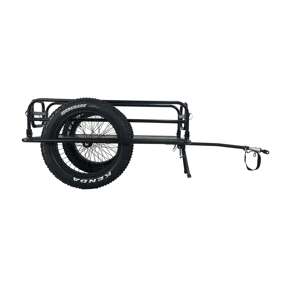 Cemoto Hot Atv Elektrische Fiets Motorfiets Lichtgewicht Dump Box Aanhangwagen Boerderij Aanhangwagen 20 Inch Fat Tire Lading Aanhangwagen