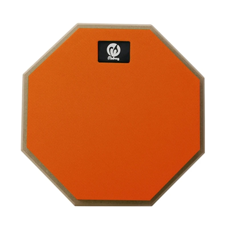 8 In Drum Practice Pad 2-Sided Silent Snare Drum Pads for Real Feeling Practice