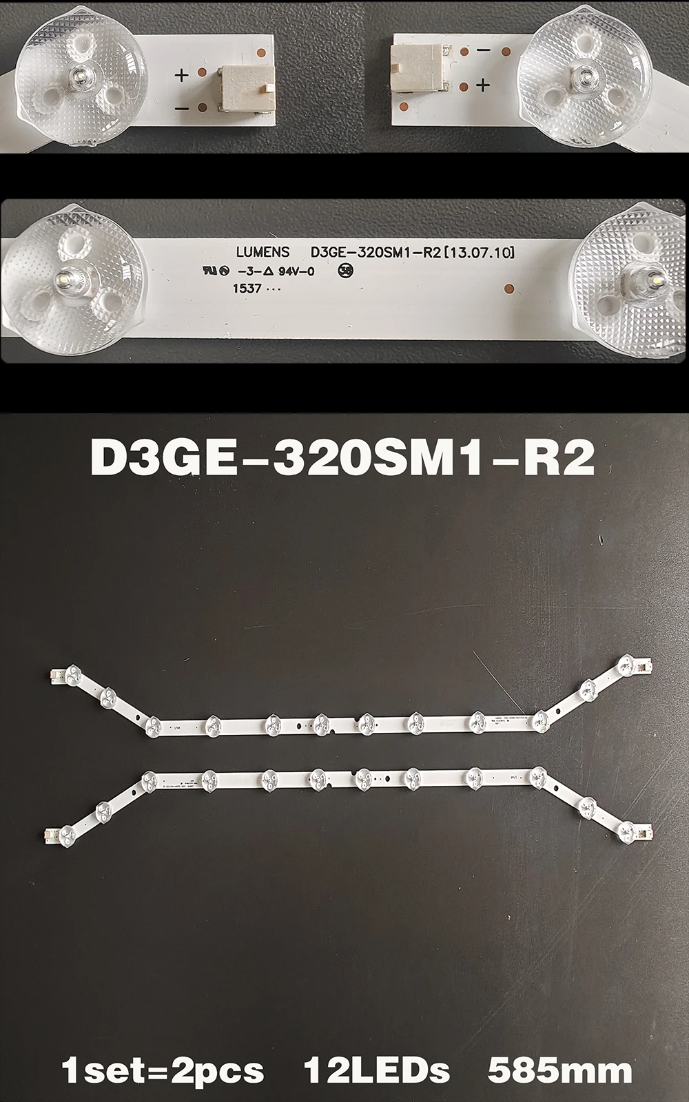 12 LED, D3GE-320SM1-R2, LM41-00001S, BN96-33972A, UE32H5303, UE32H5303AK