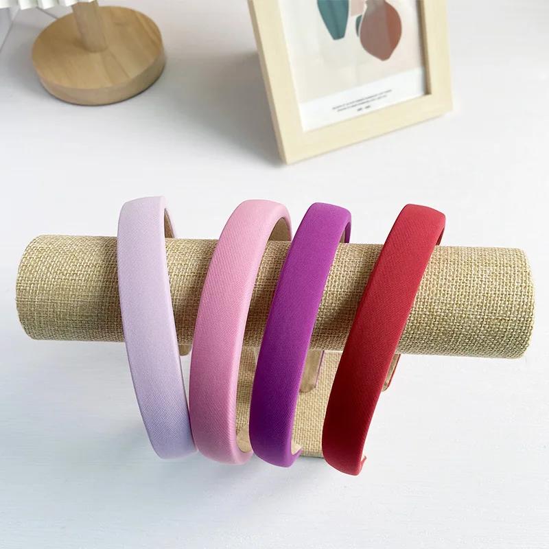 Acessórios de Cabelo Faixas de Cabelo para Mulheres Sólida Doce Esponja Largo Topo Scrunchie Estilo Coreano Simples Rosto Lavagem nó Headwear Cor 3 estilo coreano simples rosto lavagem acessórios de
