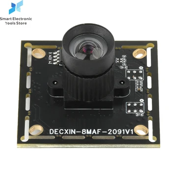 IMX179 Modulo Fotocamera HD da 8MP Messa a fuoco fissa grandangolare Riconoscimento del volto/Scansione del documento Fotocamera USB per Visione artificiale