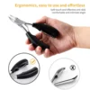Toe nail Trimmer, Nail Clippers for Thick Nails or Ingrown Toenail Tool, Stainless Steel Sharp Pedicure Toe Nail Clippers 4