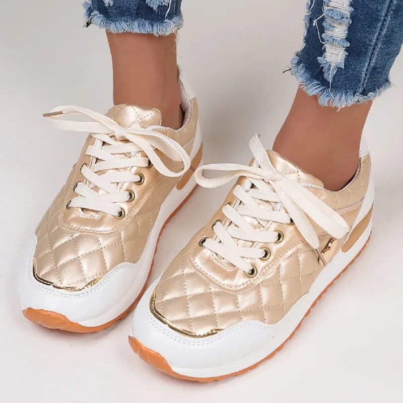 New Fashion Heart-Shaped Sneakers Women PU Leather Platform Shoes Walking Running Shoes Woman Casual Outdoor Vulcanized Sneakers