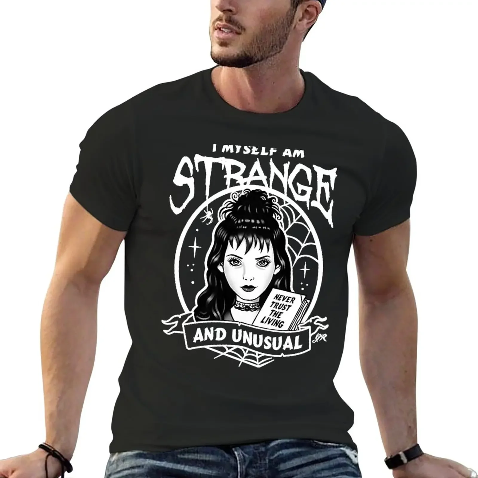 

Lydia Deetz T-Shirt plus size tops hippie clothes vintage customizeds designer t shirt men