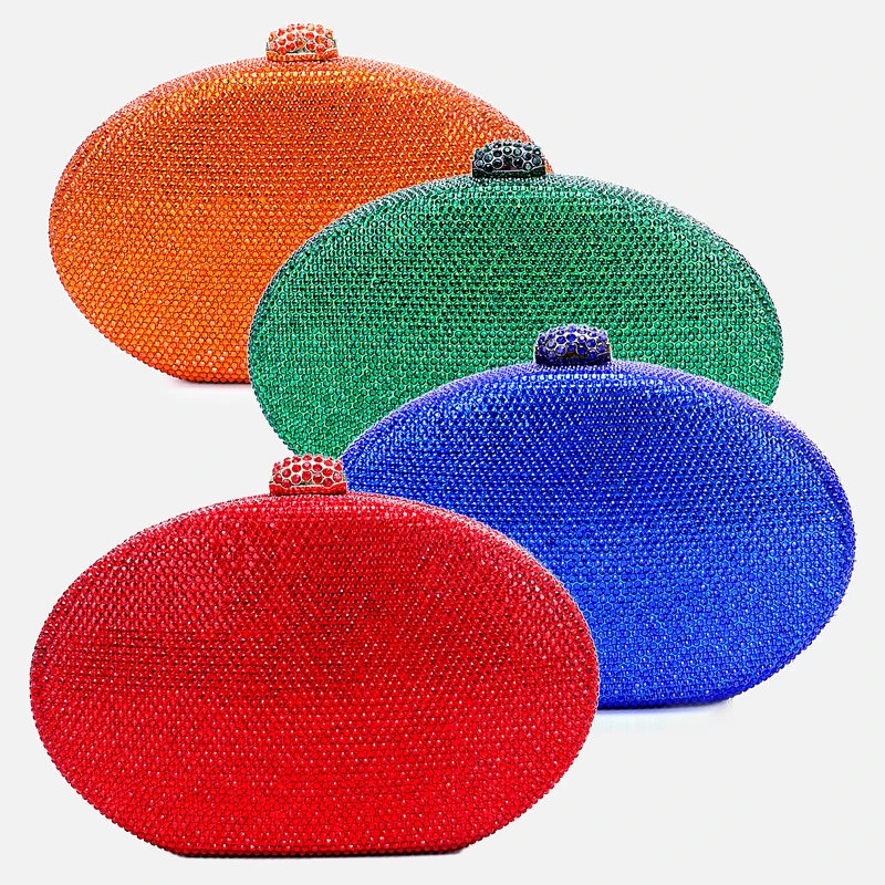 Women Clutch Bag with Diamond Crystal Shining Dinner Party Bag for Wedding Christmas Valentine's Day Wedding Gift Free Shipping